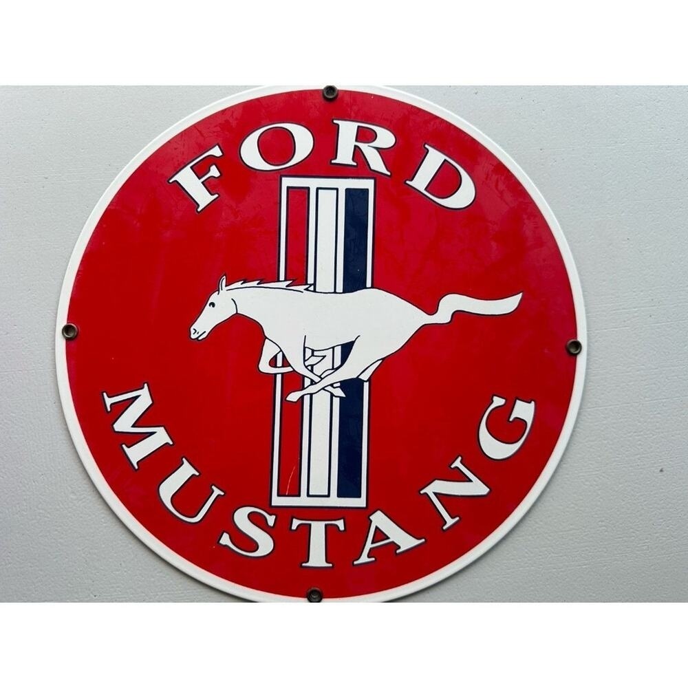 Ford Mustang Metal Sign‎ garage men women